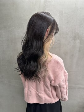 アンバー(UMBER) ミルクティー　インナーカラー