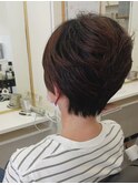ふんわりショートスタイル