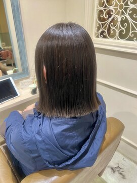 フレーム へアアンドトリートメント 天王寺北口店(FRAME) 切りっぱなしボブ