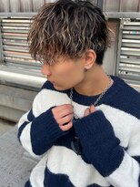 リコ ヘアアンドリラクゼーション 名駅店(LICO HAIR＆RELAXATION)&nbsp;ツイストスパイラルハイライト　名古屋駅/名駅/メンズ