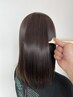 艶感・透明感抜群の美髪へ◎似合わせカット＋髪質改善カラー＋トリートメント