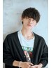 【ニュアンスパーマ】メンズカット+ナチュラルパーマ＋眉カット￥11770→￥9900