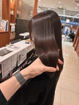 レイフィールド 浜町観光通り店(RAY Field)の写真/【浜町アーケード内】硬くならない髪質改善◎髪の状態やお悩みに合わせてご提案♪憧れのサラサラヘアに＊