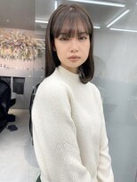 ロンド マーレ 天神大名店(Lond mare) 小顔に見せるヘア/ワンレン/ボブウルフ/ネビージュ/黒髪カタログ