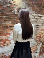 ヘアメイク エンデュー(hair make EnDeux) うるつやピンク