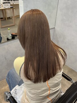 アマーク(a mark) 【小川　結女花】ケアブリーチでbeige☆☆