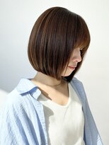 グランマッシュ(Granmash)&nbsp;30代40代50代/大人女性ツヤボブ／ツヤストレート