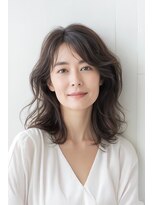 アーツ 町田(arts) ★明るい白髪染めでエレガントセミロング