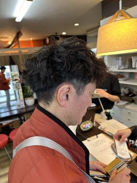 モリワキ 凪店 ツーブロック