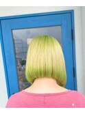 似合わせカットメルティカラー着物フェミニンロング
