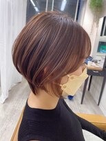 ハノン バイ リンクス 大宮(Hanon by LINKTH)&nbsp;【Hanon 大宮】丸みショート/ベビーピンク/ピンクベージュ