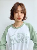ブリーチなし　透明感　マロンベージュ　（表参道/原宿）