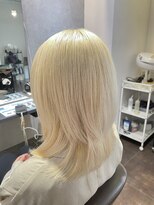 エイル 西梅田(eyl)&nbsp;ウルフ ホワイトブロンド 中川将史 10代20代30代40代