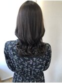 コテ巻き風デジタルパーマ