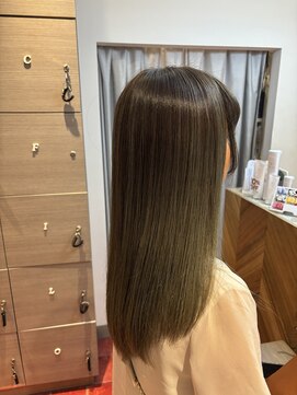 ルシア(LUCIA) バレイヤージュ/マットベージュ