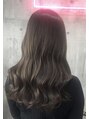 パヌポン(PANUPON)&nbsp;ブリーチなしで作る透明感カラーや艶髪も得意です！