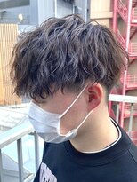 ブルニール 中崎町(BLEUNIR)&nbsp;スパイラルパーマ/ツイストスパイラル/刈り上げマッシュ