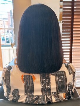 【85.縮毛矯正×髪質改善】白髪染め・ショートカットも◎