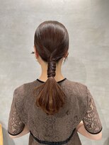 シャルムバイケンジ(Charm.by KENJE)&nbsp;【TANAKA】結婚式/銀座/ヘアセット/アレンジ/有楽町/カチモリ