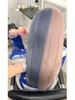 エゴル ナゴヤサカエ(ENGOL NAGOYA SAKAE) 新美蓮/ツートンカラー/デザインカラー/ハイトーン