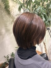 【オーガニックカラー×ナチュラルブラウン】《HanaWa恵比寿》