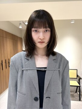 エンス 銀座(Ence) 顔周りカット/イメチェン/ショートボブ20代30代40代50代銀座