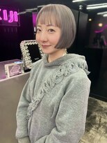 キジ(KIJI)&nbsp;グレージュ× ミニボブ