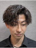 センターパートツイスパ