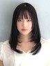 【5月新規・平日限定】カット+ダメージレス縮毛+トリートメント￥12000