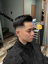 オールマンバーバーショップ 流山おおたかの森(Allman Barbershop)&nbsp;MEN’S/ニュアンスパーマ/ニュアンスウルフ/流山おおたかの森