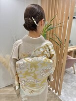 ミグ バイ クオーレ(mig by CUORE)&nbsp;お持ち込み　訪問着　着付け　ヘアセット