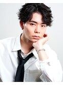 横浜/大人センターパート/ルーズシャドウ/ニュアンスパーマ