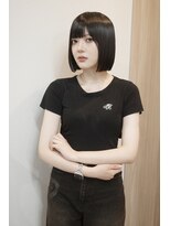 チザン(TIZAN)&nbsp;艶ブラック×タッセルボブ