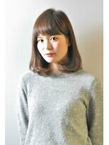 クリアーオブヘアー 一社店(clear OF HAIR) 透明感たっぷりセミディ【CLEAR of hair一社店】 