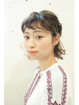 エッジ ヘア メイク(edge hair +make)&nbsp;ＢＯＢアレンジ/ショートバング/外ハネ/アレンジ
