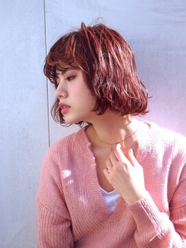 アクト(ACT) Cherry Red Bob 内巻き {ACT表参道原宿}