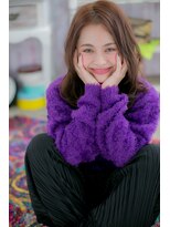 ミック 日暮里店(miq)&nbsp;センターパート☆抜け感セミディb