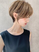 アヴァロン(AVALON) この夏おすすめ☆ひし形ショート×シャンパライトカラー