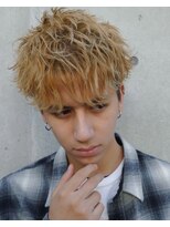 フィフス(fifth) ショートレイヤー ツーブロック くせ毛風パーマ アップバング 41