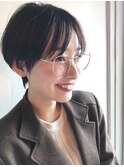 オフィスでも好印象!大人かわいい小顔ショート《吉祥寺》