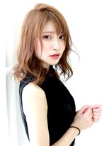 ラフィス ヘアー リーベ 京都駅前店(La fith hair liebe)  【La fith】 トレンドミディアムスタイル