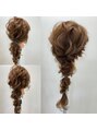 ガレットウメダ(GALETTE UMEDA) 編みおろしやアップのヘアセットが好きです！お任せください！