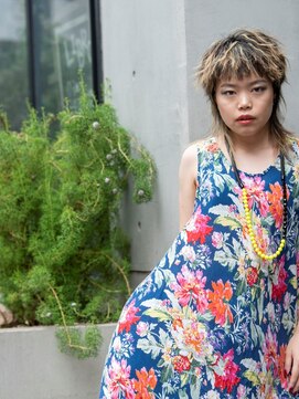 リブロ 三軒茶屋(LIBRO) ツイッギー×パーマスタイル