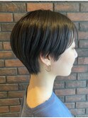 ショート×ディープネイビー