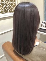 フレーム へアアンドトリートメント 天王寺北口店(FRAME)&nbsp;[FRAME 天王寺北口店] 艶カラー透け感グレージュ