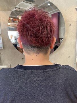 コージー(Kozy) 派手髪　レッド　赤系