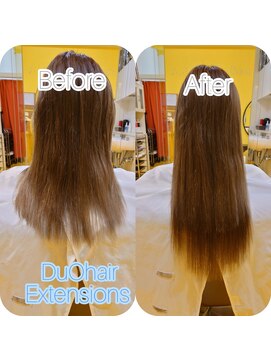 デュオヘアー エクステンションズ 新宿 柔らかロングヘアー♪♪♪