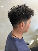 メンズショートパーマ