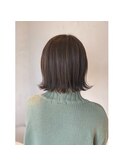 切りっぱなしボブ♪