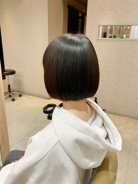 ソワン ドゥ ブレス フラン 東花園店(soin de brace Fran) ナチュラルボブスタイル